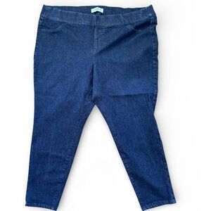 Lane Bryant Jeans Plus Size 22 Petite  Stretch Denim Pull Up Jegging High Rise